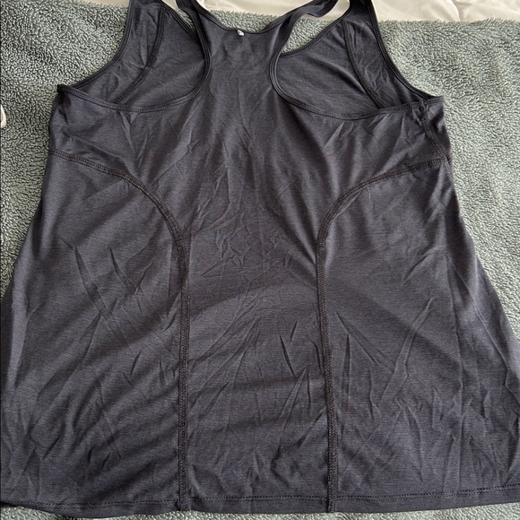 Old Navy Active Go-Dry Maternity Charcoal Tank Top - Picture 4 of 4